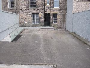 Accessibility Disabled Ramp at Rear