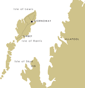 Isle of Lewis Map